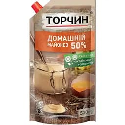 Майонез Торчин Домашній 50% 500 г