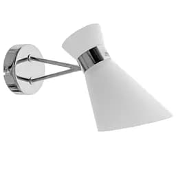 Бра Brille BL-528W/1 E14 CH настінне накладне