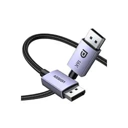 Кабель мультимедійний DisplayPort M to DisplayPort M 1.0m 16K DP118 black Ugreen (15383)