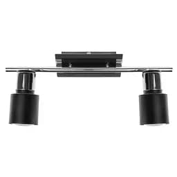 Светильник Brille настенный-потолочный спот поворотный накладной HTL-178/2 GU10 CH + BK