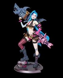 Статуетка Jinx Джинкс Ліга Легенд League of Legends 32 см LOL 22. 38 - мініатюра 2