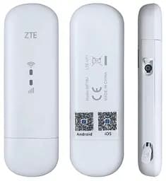 Модем роутер 3G 4G ZTE MF79U з Wi-Fi модулем білий - мініатюра 4