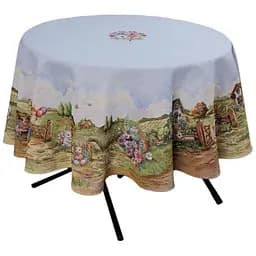 Скатерть Прованс Настроение Dх180 см (44262)