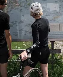 Велошорти жіночі POC Ultimate VPDs Bib Shorts XS Чорний-Білий - мініатюра 5