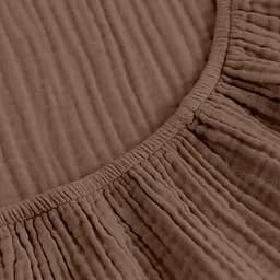 Комплект постільної білизни Cosas Caramel CS1 Євро муслін карамель (Muslin_013Caramel_El180x30-013Caramel_200) - мініатюра 8