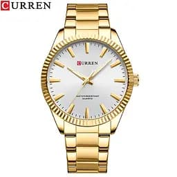 Curren 8425 Gold-White
