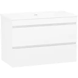 Тумба підвісна Imprese Vaclav з умивальником 90 см Білий u08506403FK Білий