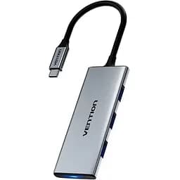 Док-станція USB3.0 Type-C - - HDMI 4K30Hz/TF/3xUSB-A 3.0, 0.15м 6-in-1 Vention (TOOHB)