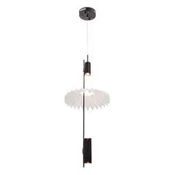 Люстра підвісна Brille в спальню LED 21W WW+NW+CW WH BK (BR-01 665S/3) - мініатюра 4