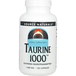 Таурин Source Naturals 1000 мг 120 капсул
