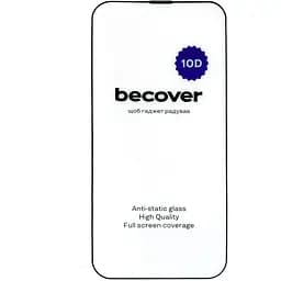 Захисне скло BeCover для Apple iPhone 13 Pro Max 10D Black (711515) - мініатюра 3