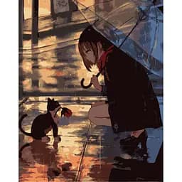 Картина за номерами ArtCraft Вечір для двох 40x50 см (10215-AC)