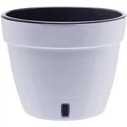 Вазон Santino Asti 1.4 л чорно-білий (AST14WHT/BL)