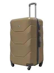 Валіза велика L ABS-пластик Milano bag 147M 76×51×31см 115л Золотий - мініатюра 2