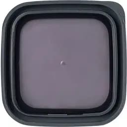 Контейнер для сипучих продуктів Violet House 1.1 л чорний (0310 Transparent Black) - мініатюра 4