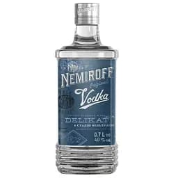 Упаковка горілки особливої Nemiroff Originals Делікат м'яка 40% 8.4 л (0.7 л х 12 шт.) - мініатюра 2