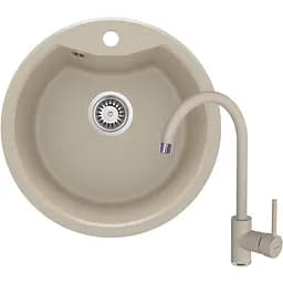 Мойка кухонная Deante Solis + смеситель BEN_762M ZRSB7803