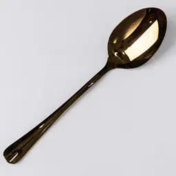 Ложка сервировочная Yiwu из нержавеющей стали золото 26 см для подачи блюд столовый прибор сервировка посуда кухонный аксессуар HP-16978-21