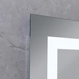 Дзеркало Mixxus Hard MR07-80x50 (LED Touch, антизапотівання, димер, регулювання яскравості) MI6658 - мініатюра 6