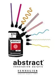 Набір насадок для акрилу Sennelier Abstract, 8 шт - мініатюра 3