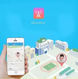 Дитячий смарт годинник-телефон Lemfo Q9S з сім картою, GPS трекером, 4G LTE, відеодзвінками, прослушкою та кнопкою SOS Жовто-чорний - мініатюра 13