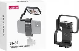 Тримач для телефону Ulanzi Vijim Phone clip & Flip Xiaomirror Kit UV-3003 ST-30 Black - мініатюра 5