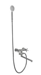 Змішувач для ванни Wezer VAL6-10 сатин Хром матовый