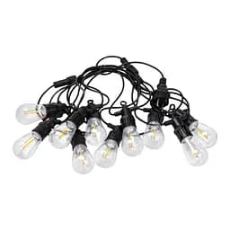 Ретро-гірлянда вулична 10 LED довжина 5 метрів, теплий білий GarlandoPro S14Y - мініатюра 29