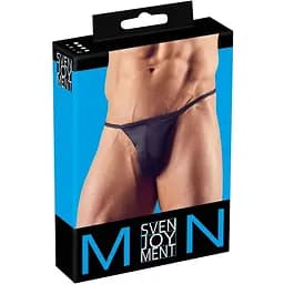 Сексуальные мужские стринги Svenjoyment Men's Mini String L черный