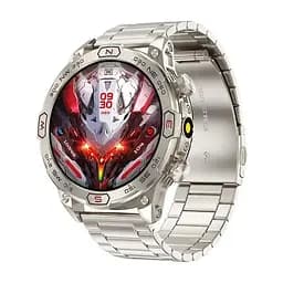 Чоловічий смарт-годинник Smart Watch KC86 з AMOLED дисплеєм підтримкою дзвінків і 2 змінними ремінцями в комплекті - мініатюра 3