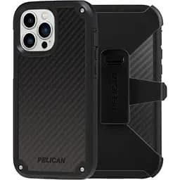 Протиударний чохол з кліпсою Pelican Shield Kevlar для iPhone 13 Pro Black аналог OtterBox Defender