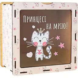 Сейф скарбничка Manufaktura дерев'яна велика Принцесі на мрію