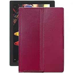 Чехол StatusCASE из экокожи для планшета Lenovo Tab 10 TB-X103f Бордовый