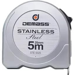 Рулетка вимірювальна Demass Stainless Steel 5 м (STE 5025) - мініатюра 3
