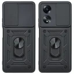 Панель BeCover Military для Oppo A38 Black (710714) - мініатюра 2