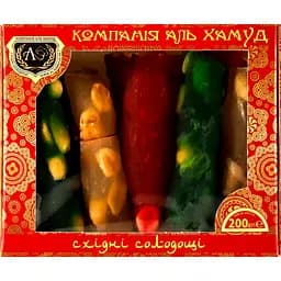 Рахат лукум Аль Хамуд пальчики с арахисом ассорти 200 г (957305)