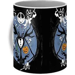 Кухоль GeekLand Кошмар перед Різдвом The Nightmare before Christmas Art 330 мл білий - мініатюра 2