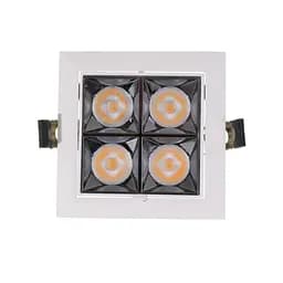 Світильник накладний Brille поворотний LED HDL-DT 204/4*5W NW WH 36-307 - мініатюра 6