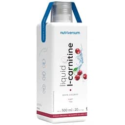 Добавка дієтична Nutriversum Liquid L-Carnitine Кисла вишня 500 мл