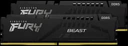 Оперативна пам'ять Kingston Fury 64GB (2x32GB) DDR5 6000MHz Beast Black (KF560C30BBK2-64)