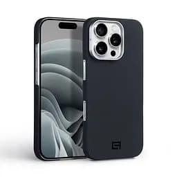 Чехол ArmorStandart BlackIcon Aramid Plain MagCase для Apple iPhone 16 Pro Black (ARM90169) - мініатюра 2