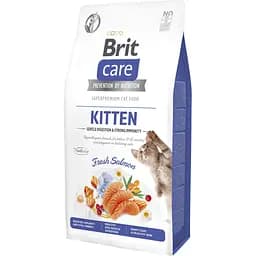 Сухий корм для кошенят Brit Care Kitten Gentle Digestion Strong Immunity з лососем 7 кг