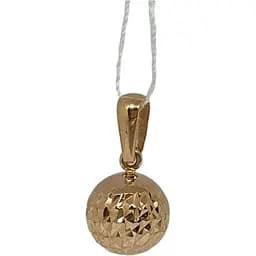 Золота підвіска Favoritum з алмазною гранню. 310328_9_А