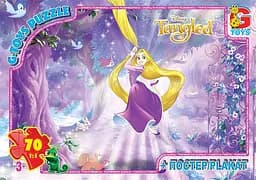 Пазлы G-Toys Рапунцель, 70 элементов, TA009