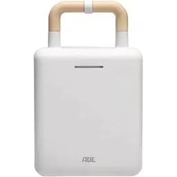 Вафельниця та сендвічниця 2в1 ADE біла з тефлоновим покриттям (KG2138-1)