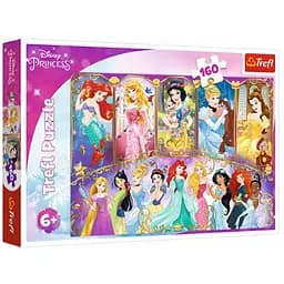 Пазл Trefl Портреты принцесс коллаж 160 эл. (15407)