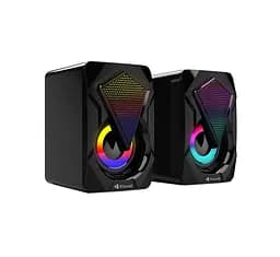 Комп'ютерні колонки Kisonli L9090 RGB, 6 Вт, для ПК і ноутбука - мініатюра 2