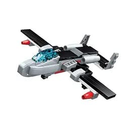 Конструктор Qman 1418Q-1-8 военный транспорт 74-101 деталь Самолет Звуковая волна