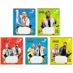 Набір зошитів Kite Magic Brothers 12 аркушів у клітинку 25 шт. (Набір зошитів Kite Magic Brothers )