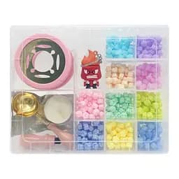 Набор для творчества "Сургучный штамп" Bambi C712-5-1, 10 цветов